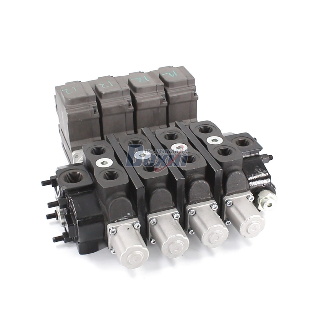 SD8EMA-4OT Electric motor 4 Spool Sectional Directional Valve main image